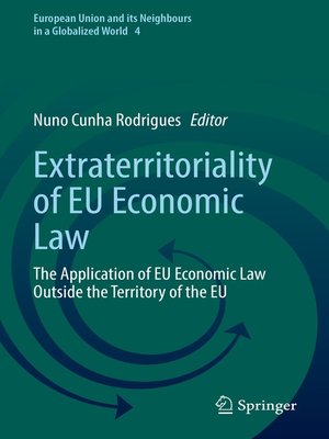 cover image of Extraterritoriality of EU Economic Law